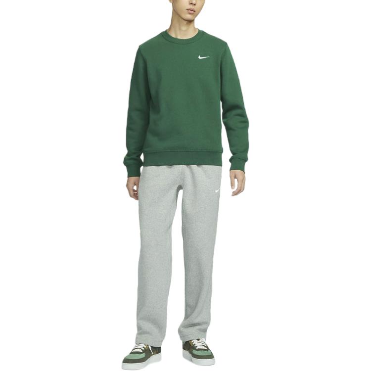 Nike Club Fleece Logo CrewNeck Sweatshirt Green - POIZON Nike Club Fleece Logo CrewNeck Sweatshirt Green - POIZON