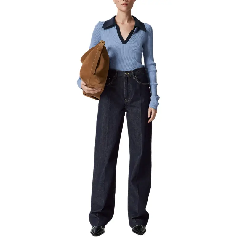 Other Stories Polo Shirt Women's Blue-1
