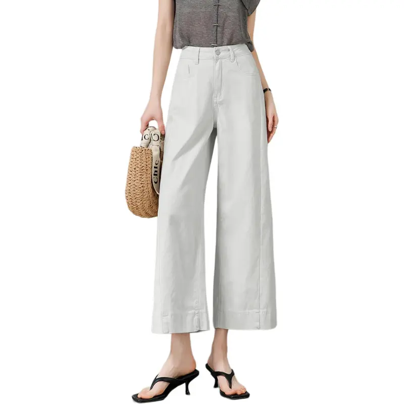 Weixi Jeans Women's Almond White-3