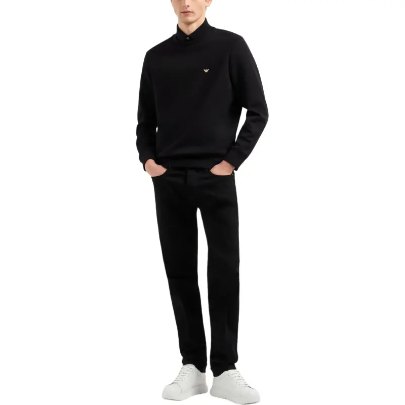 EMPORIO ARMANI Asv Double jersey Sweatshirt With Chinese New Year Embroidery-2