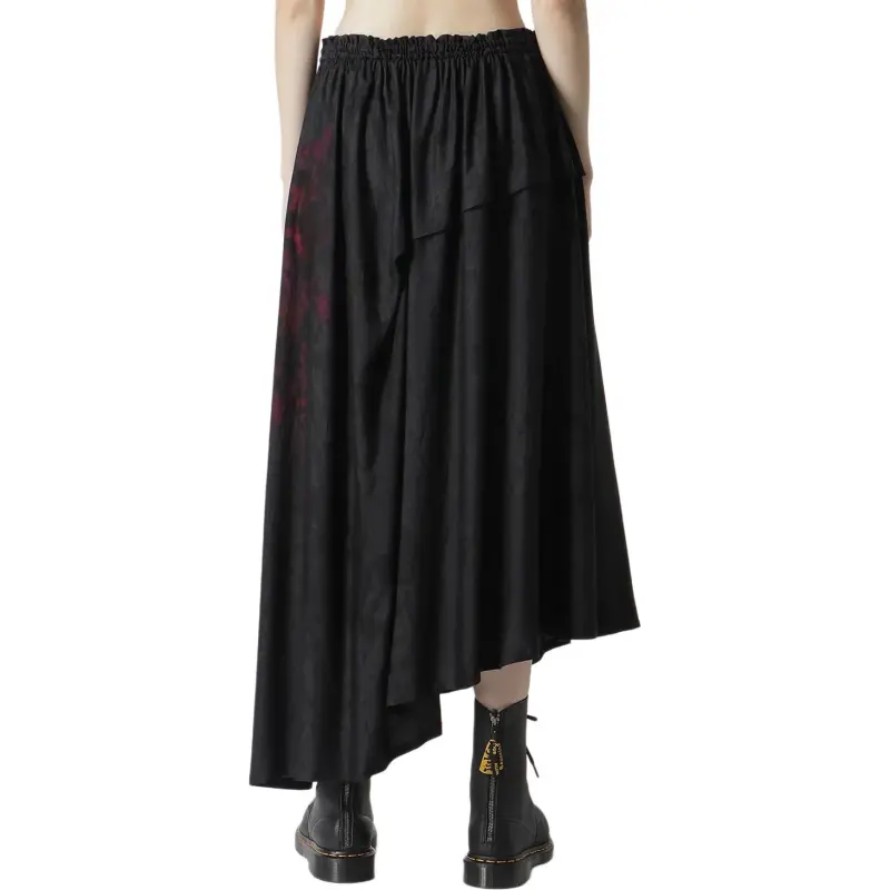Yohji Yamamoto Y's SS25 Casual Long Skirt Women's Gray-6