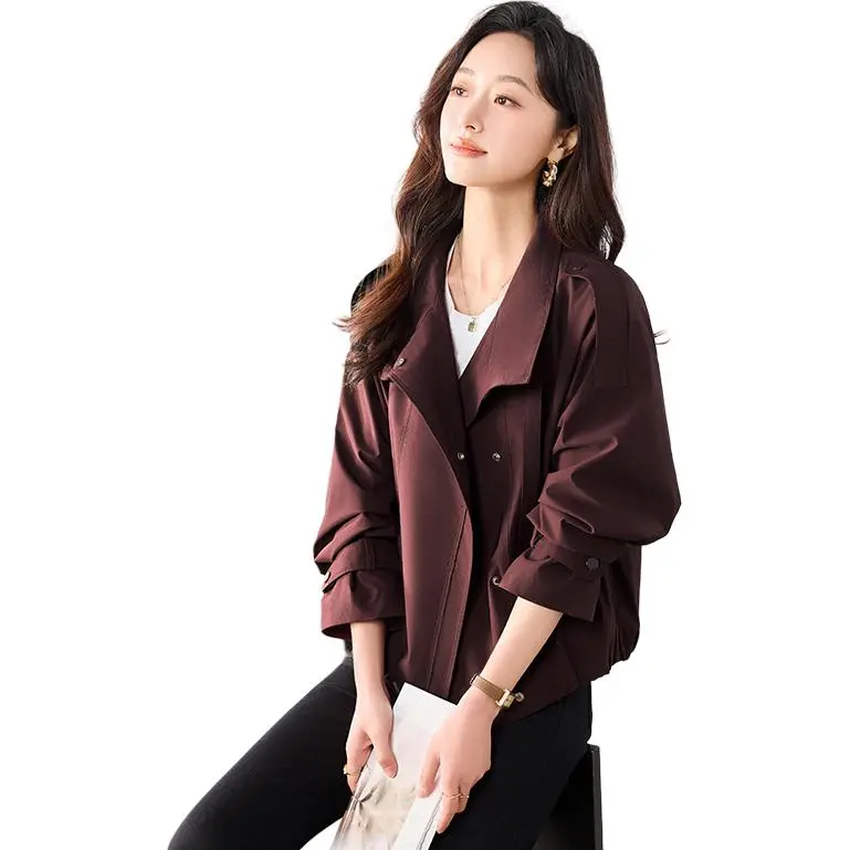 Yi Mengyuan Trench Coat Women's-3
