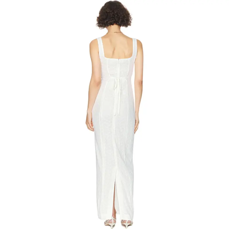 HELSA Slip Dresses Women's White-1