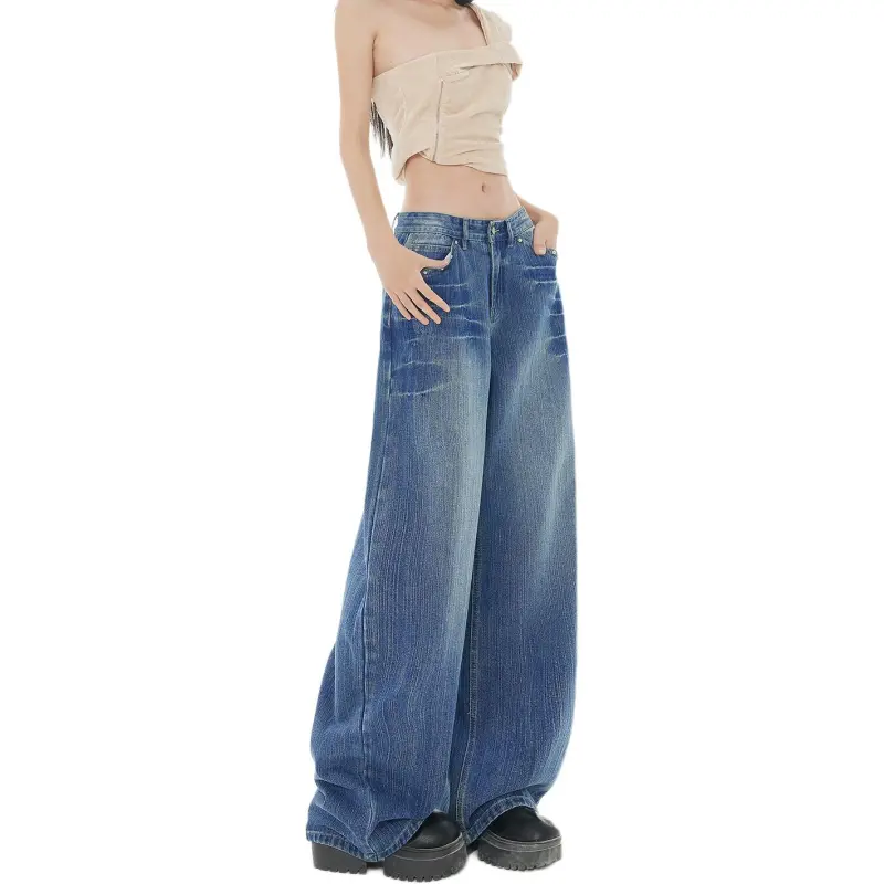 Kazakhstan Jeans Women's Blue-3