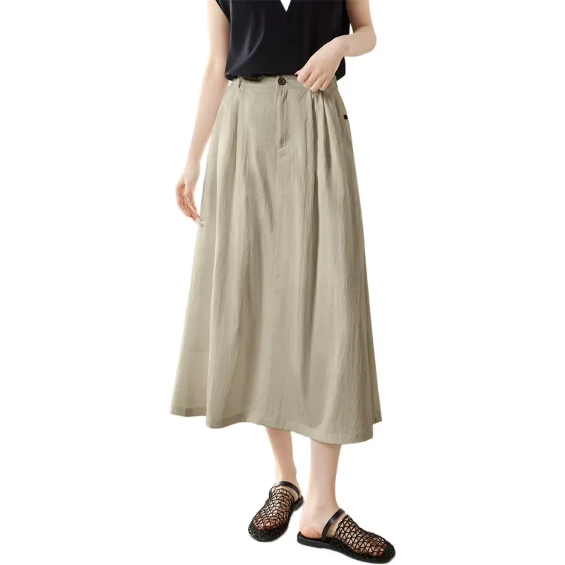 Mo Han Yi Mei Casual Long Skirt Women's-4