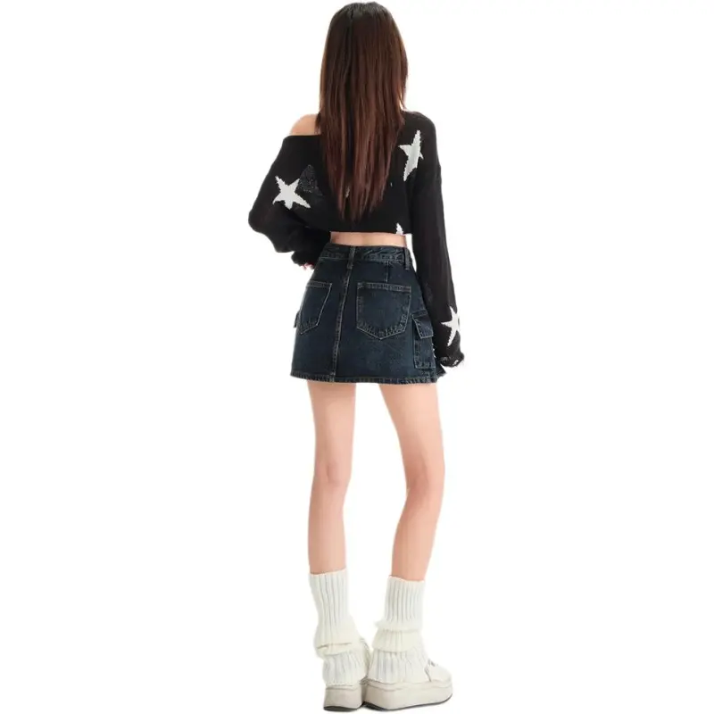 KAISER Denim Short Skirts Women's-11