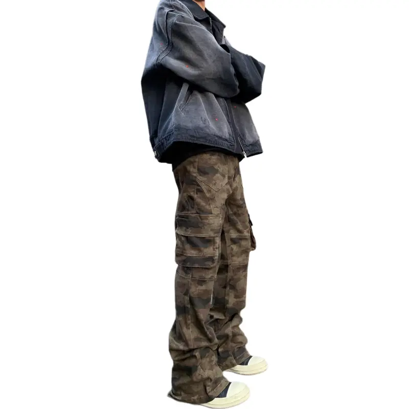DAFK Casual Pants Unisex Camouflage -1