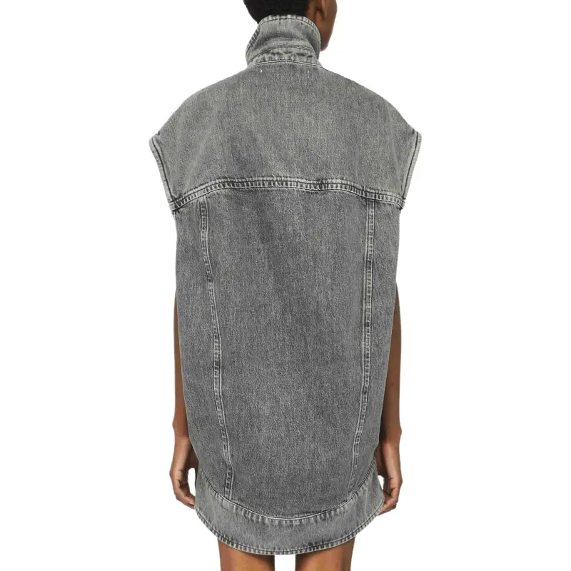 JW Anderson High neck Denim Gilet-2