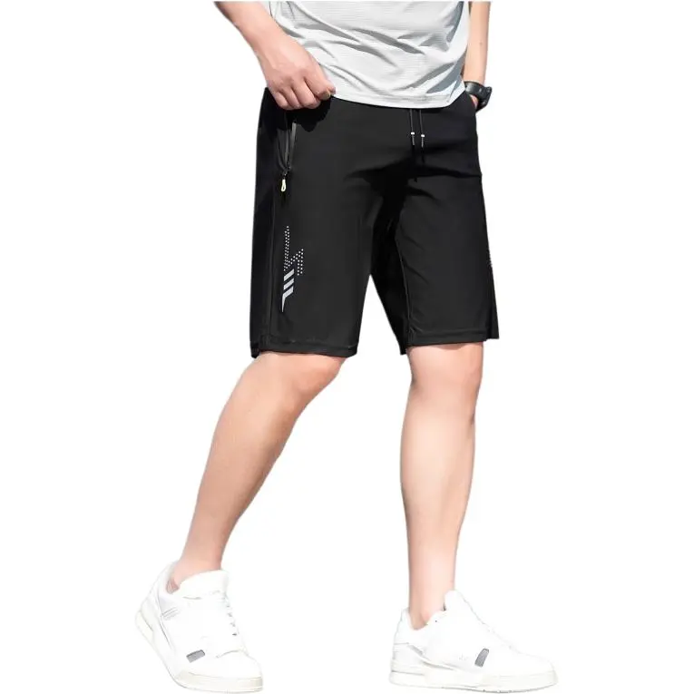 KVIV Casual Shorts Men Black -2