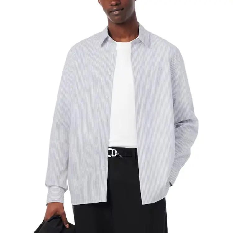LACOSTE SS25 Shirt Men's White/Blue/Marine Blue/HSZ-1
