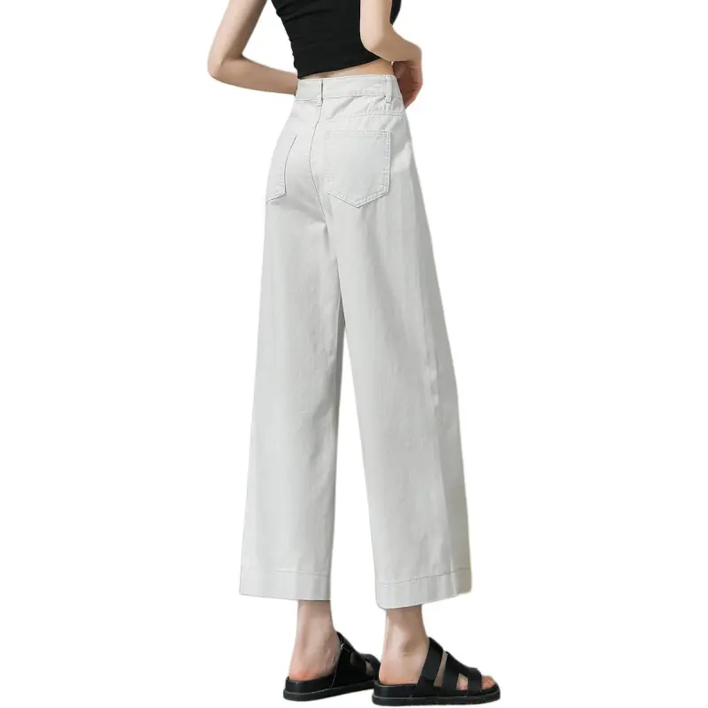 Weixi Jeans Women's Limestone White-5