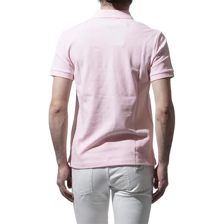 Burberry Polo Shirts Men Pink-2