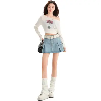 KAISER Denim Short Skirts Women's