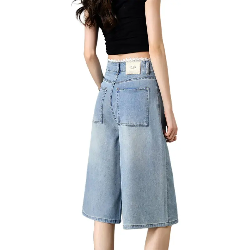 Weixi Jeans Women's Jade Sea Blue-5