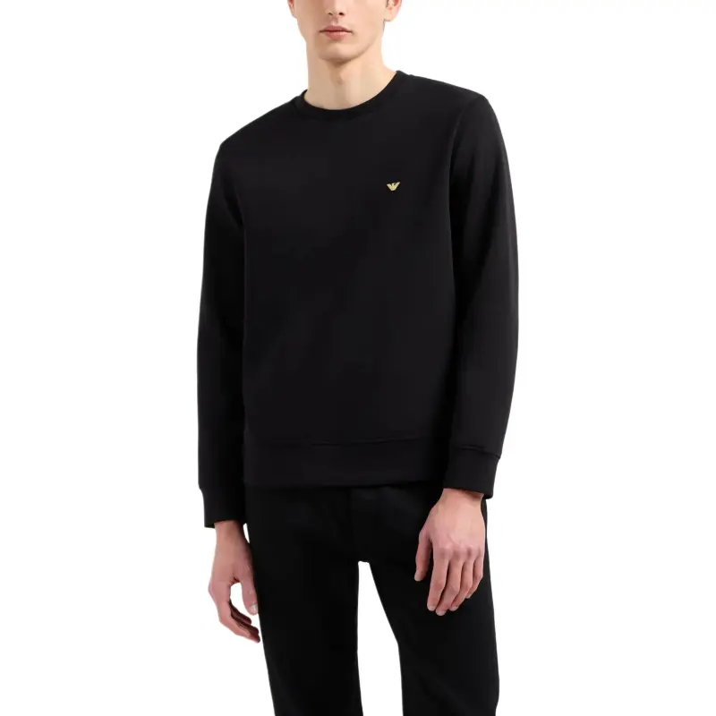 EMPORIO ARMANI Asv Double jersey Sweatshirt With Chinese New Year Embroidery-1