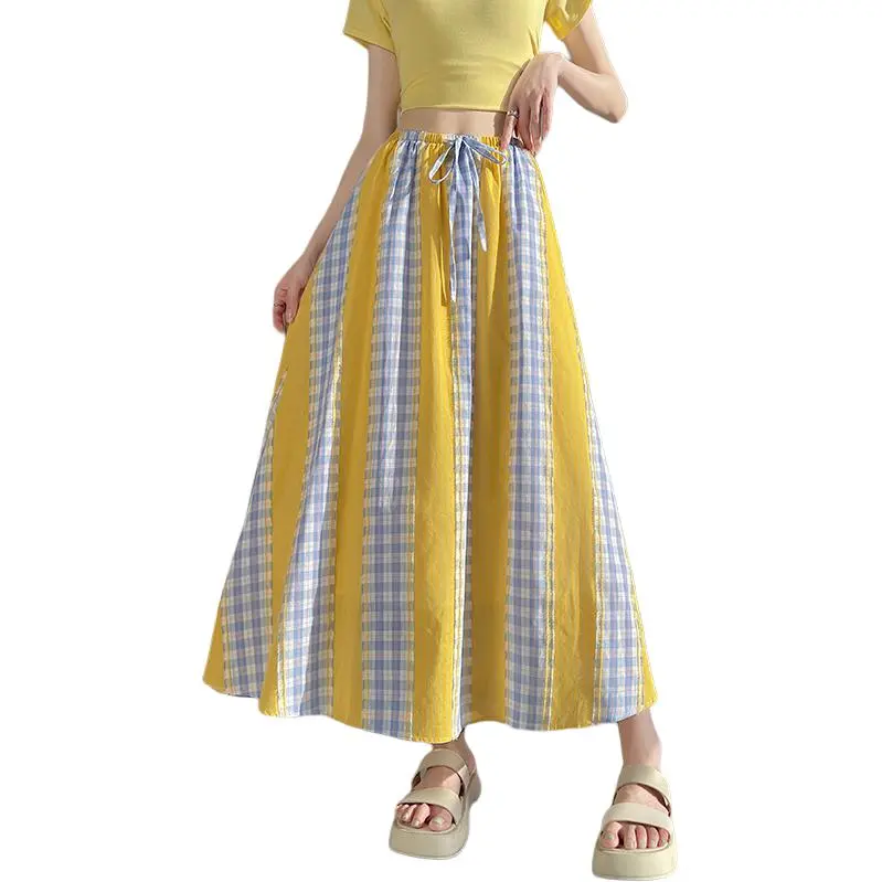 Mu Xiao Xin Casual Long Skirt Women's-1