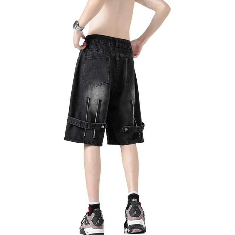 DARK HORSE Denim Shorts Unisex-8