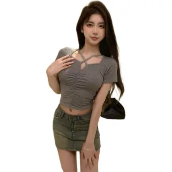 Mu Xiao Xin Set in Sleeve T Shirt Women's