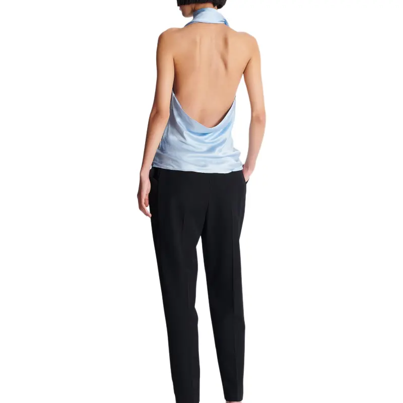 BALMAIN SS25 Camisole Women's Blue-2