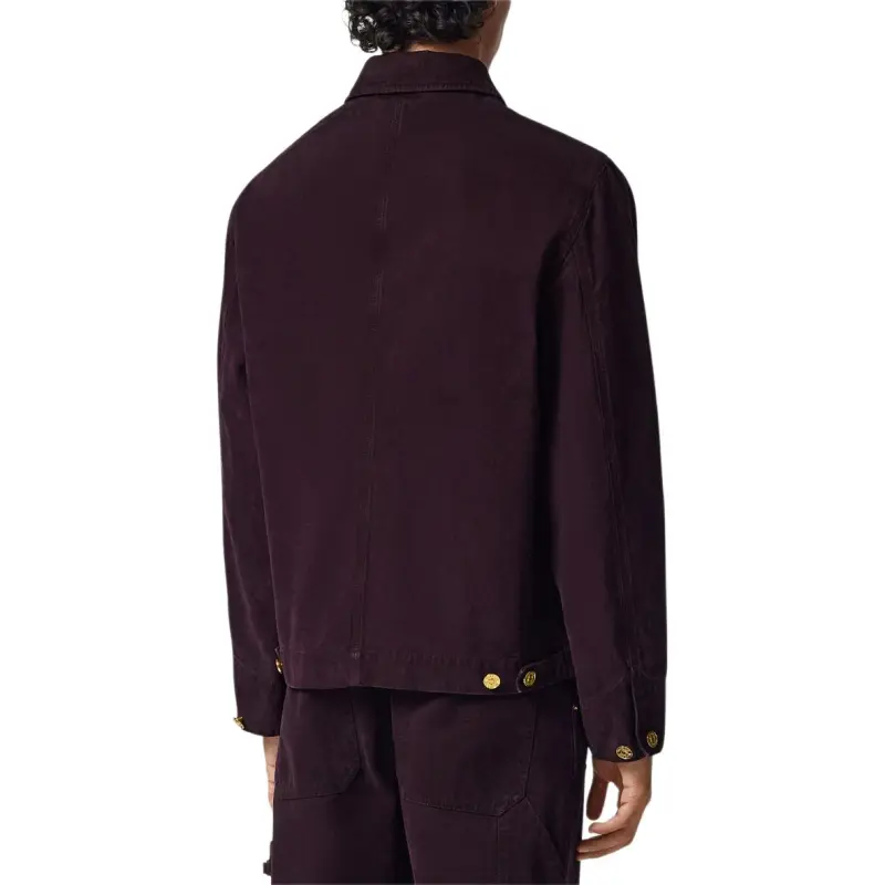 VERSACE JEANS Overdyed Carpenter Denim Jacket-3