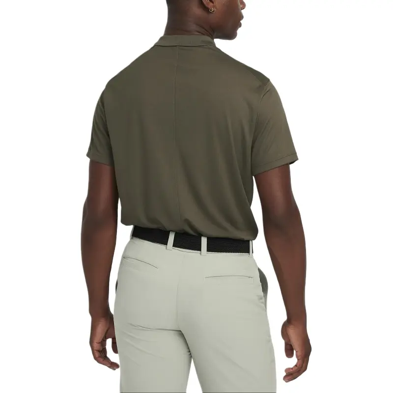 Nike Dri FIT Victory Polo Shirt Men's Khaki/Black-2