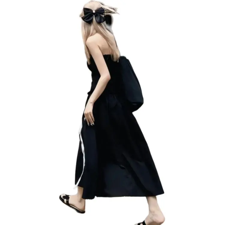 JOSR Sleeveless Dress Women's Black-1