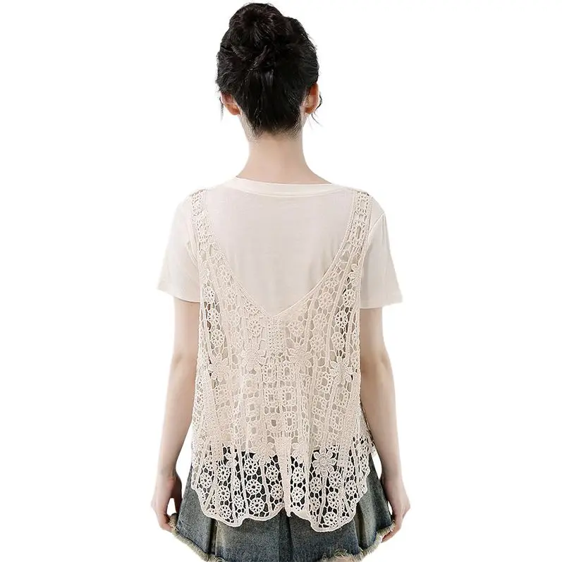 Flowers In Water Regular T Shirt Women's-1