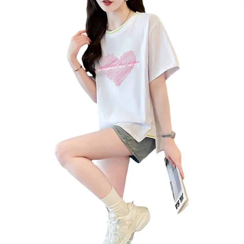 KAISER Drop Shoulder Sleeve T Shirt Women's-1