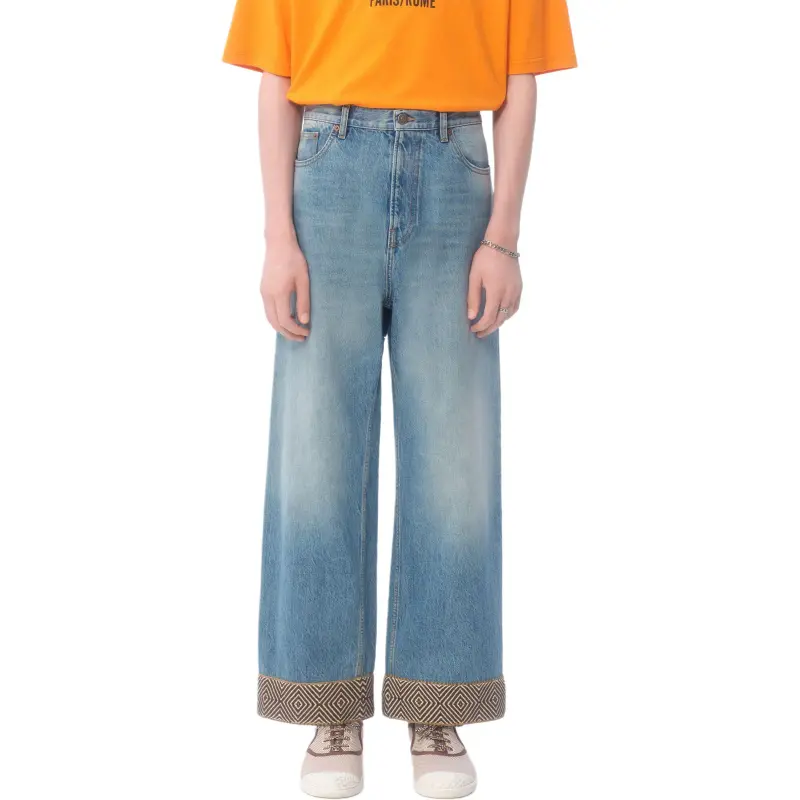 Valentino FW24 Jeans Men's Blue-2