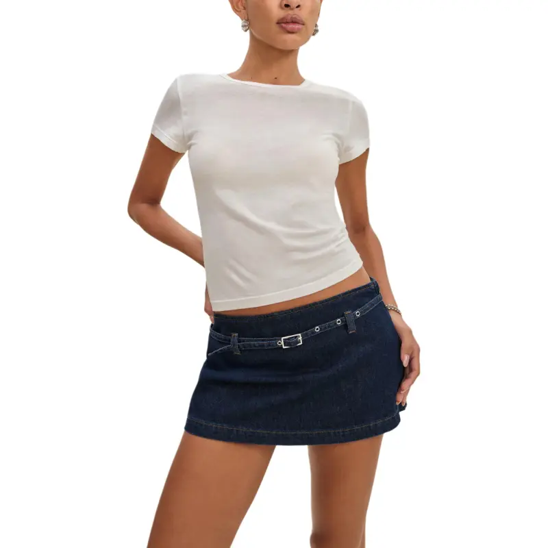 REFORMATION Khloe Denim Shorts Women's-2