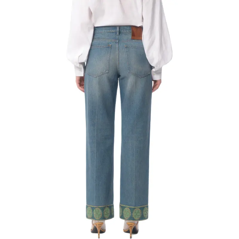 Valentino Denim Jeans 'Medium Blue'-3