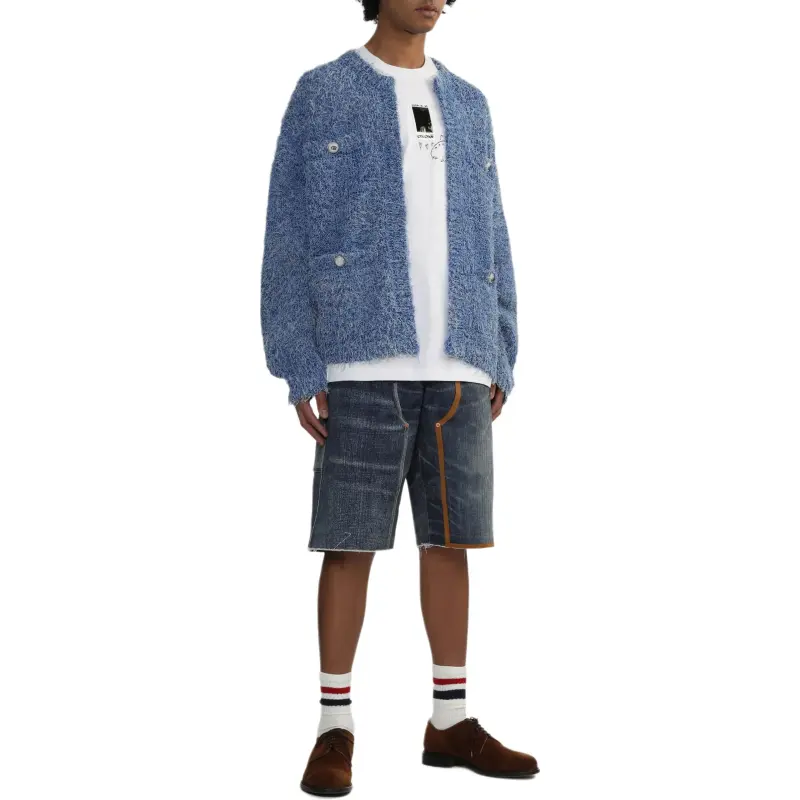 Doublet Textured finish Cardigan-2