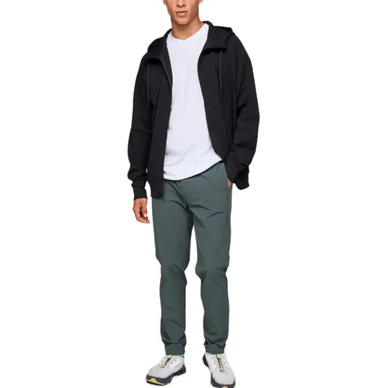 On Zipped Hoodie Jacket Men's Black-1