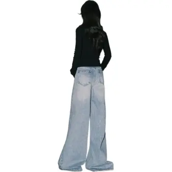 FOREVER 21 Jeans Unisex Light Blue