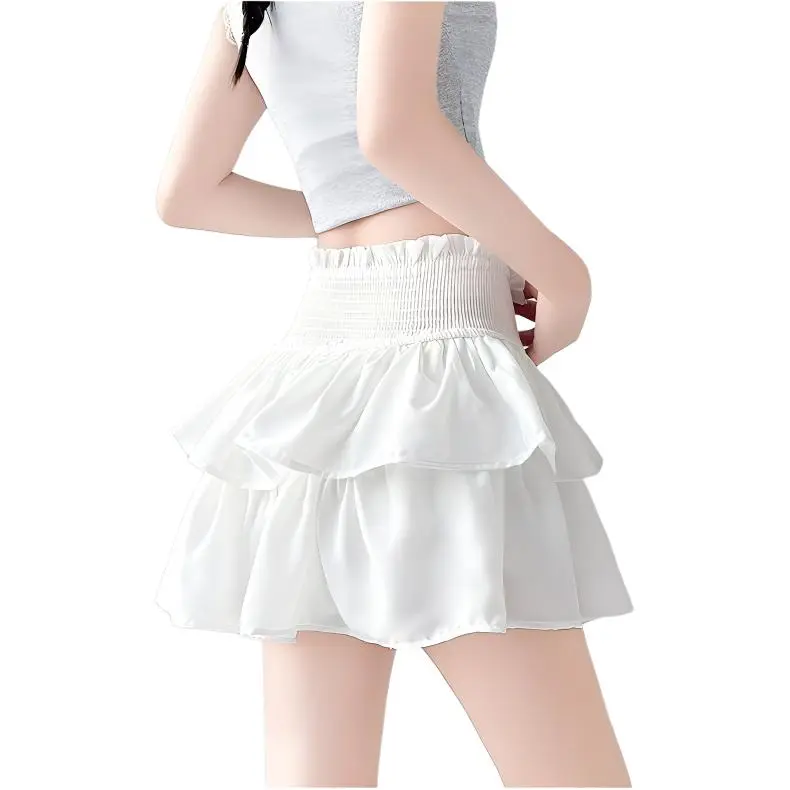 Mu Xiao Xin Casual Short Skirts Women's-0