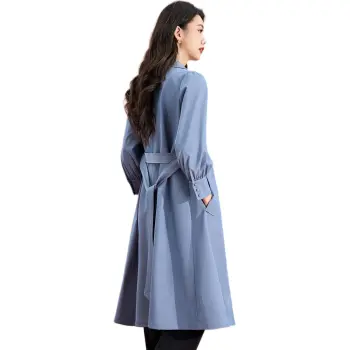 Mylan Trench Coats Women's Blue