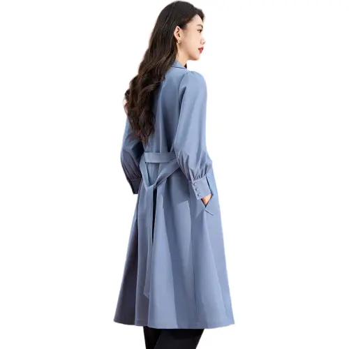 Mylan Trench Coats Women's Blue