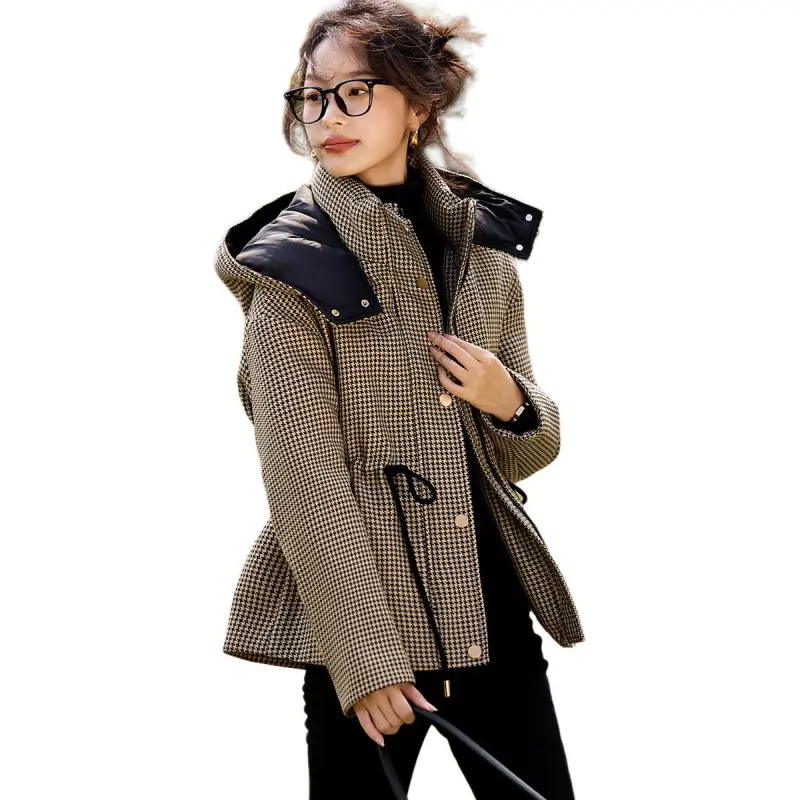 Mo Han Yi Mei Puffer Jacket Women's Khaki-2