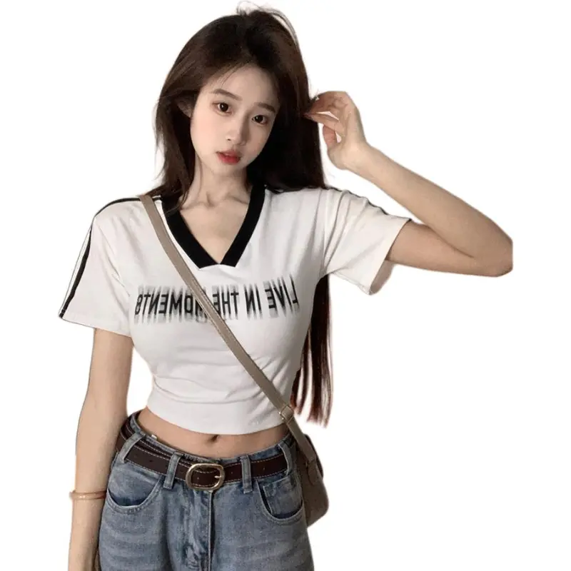 Mu Xiao Xin T Shirt Women's White-3