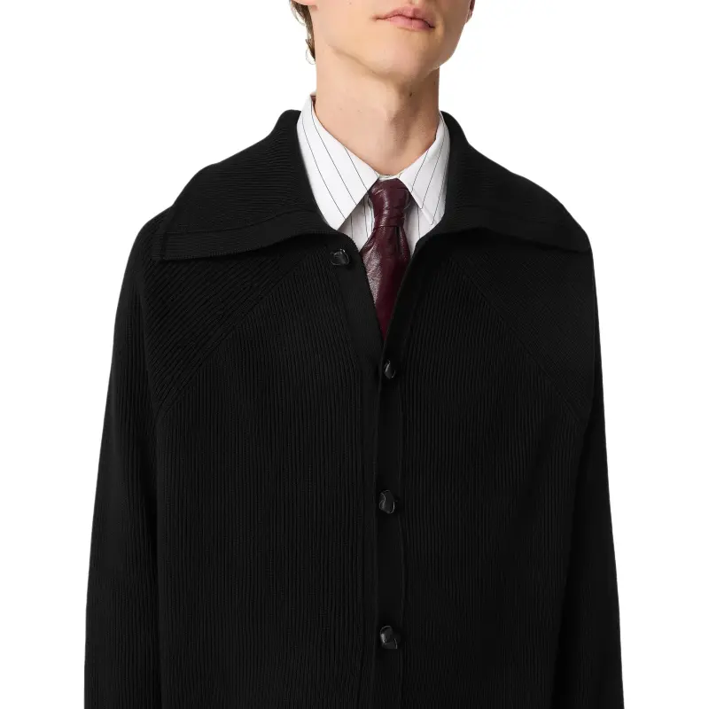 Bottega Veneta SS25 Knitwear Men's Black-3