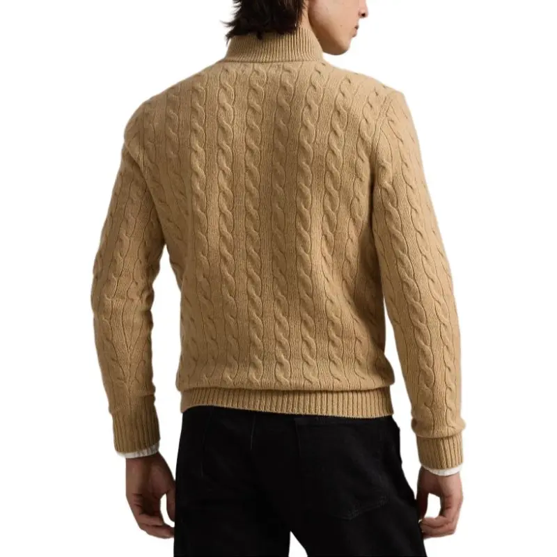Polo Ralph Lauren Lunar Calendar Collection Sweater Men's Khaki-3