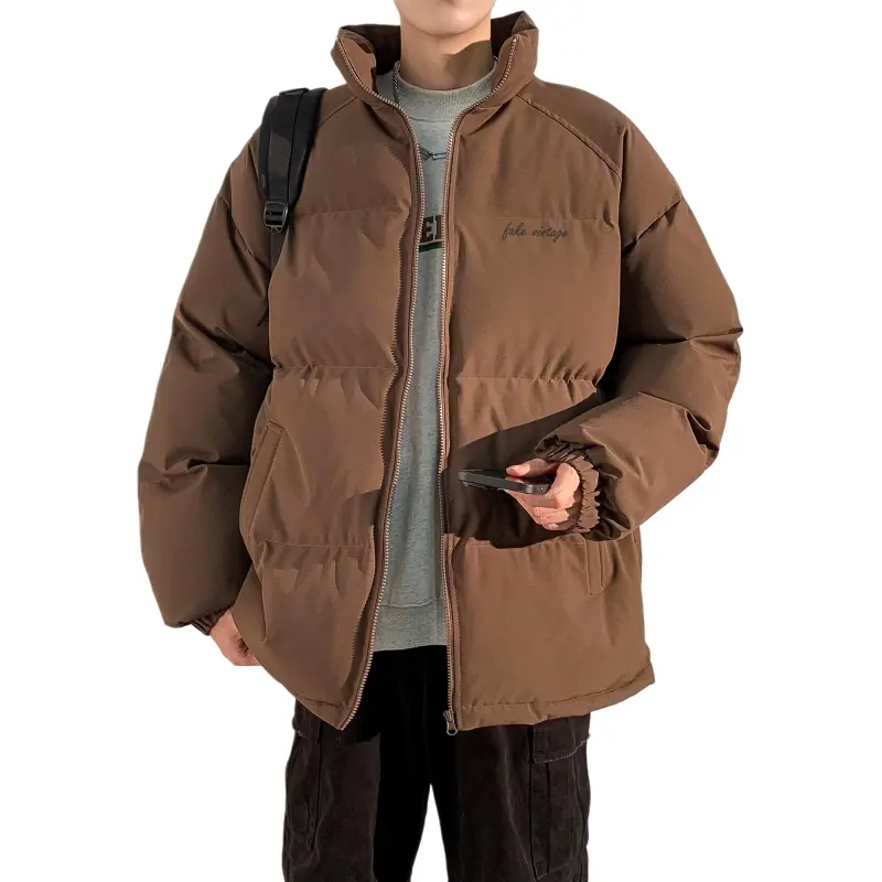 FAKE VINTAGE Puffer Jacket Unisex-33