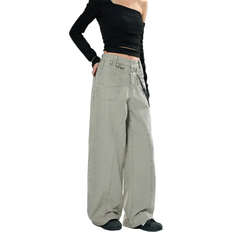 YIXIAOMO Casual Pants Unisex-3