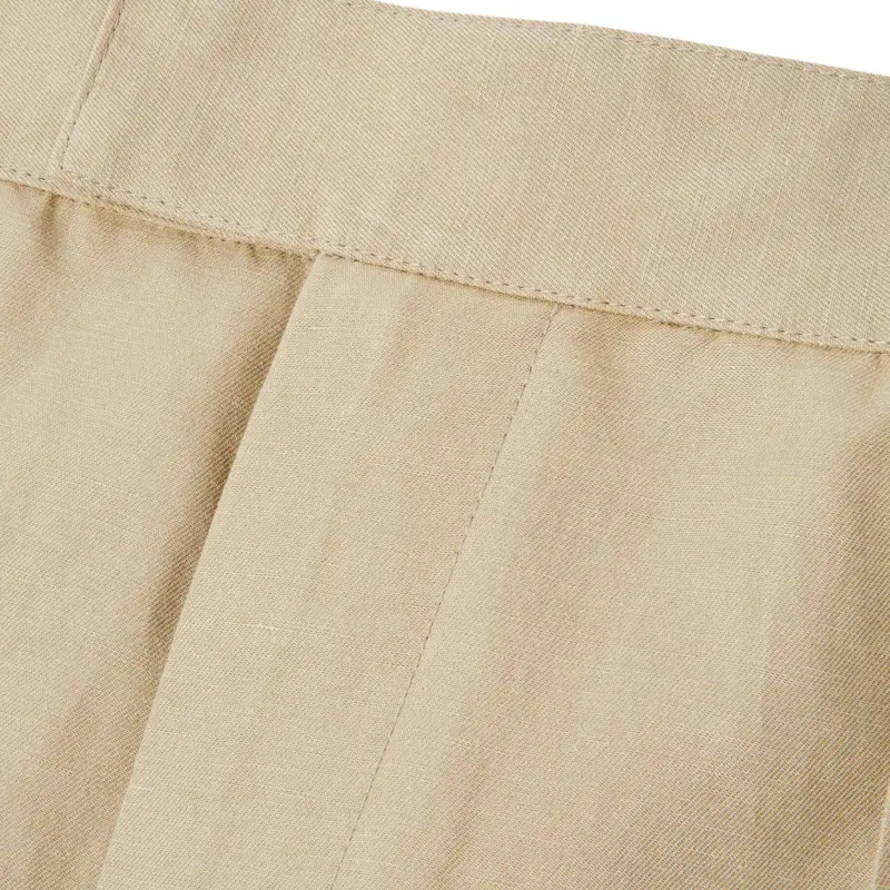 Loro Piana Reinga SS25 Casual Pants Men's Khaki-5