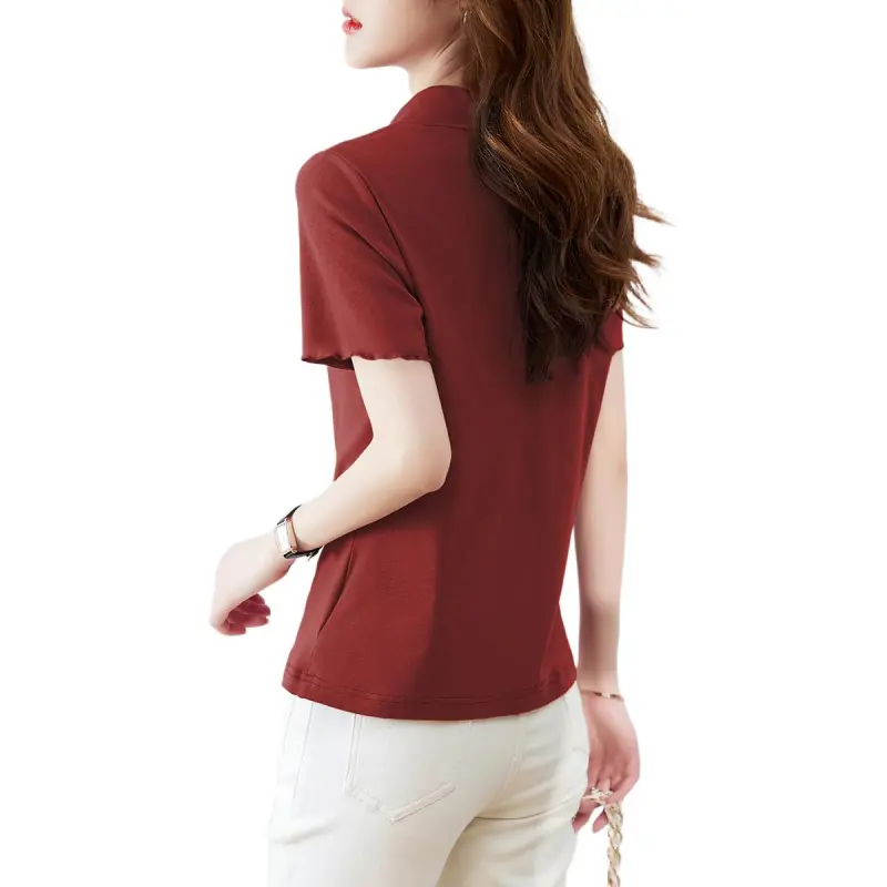 XWI T Shirts Women's Red-1