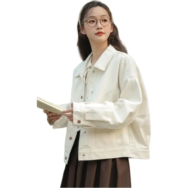 Mu Xiao Xin Denim Jacket Women's-2
