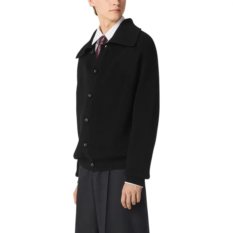 Bottega Veneta SS25 Knitwear Men's Black-2