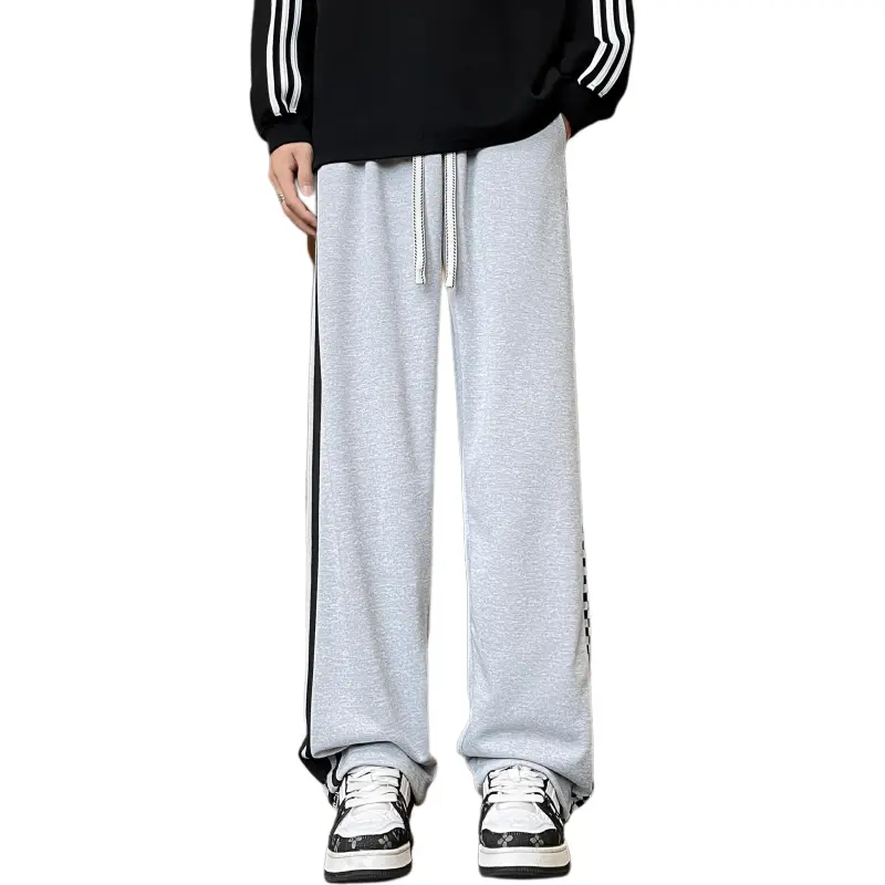 Nuthink Casual Pants Unisex Apricot-6