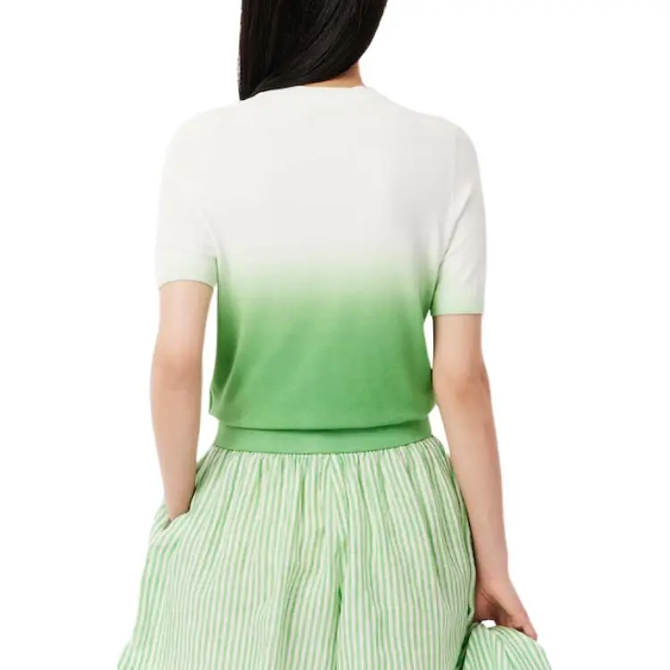 LACOSTE Ombre effect Short sleeves Top-2