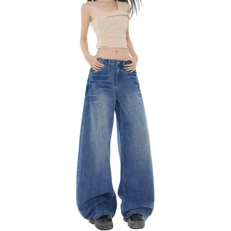 Kazakhstan Jeans Women's Blue-4